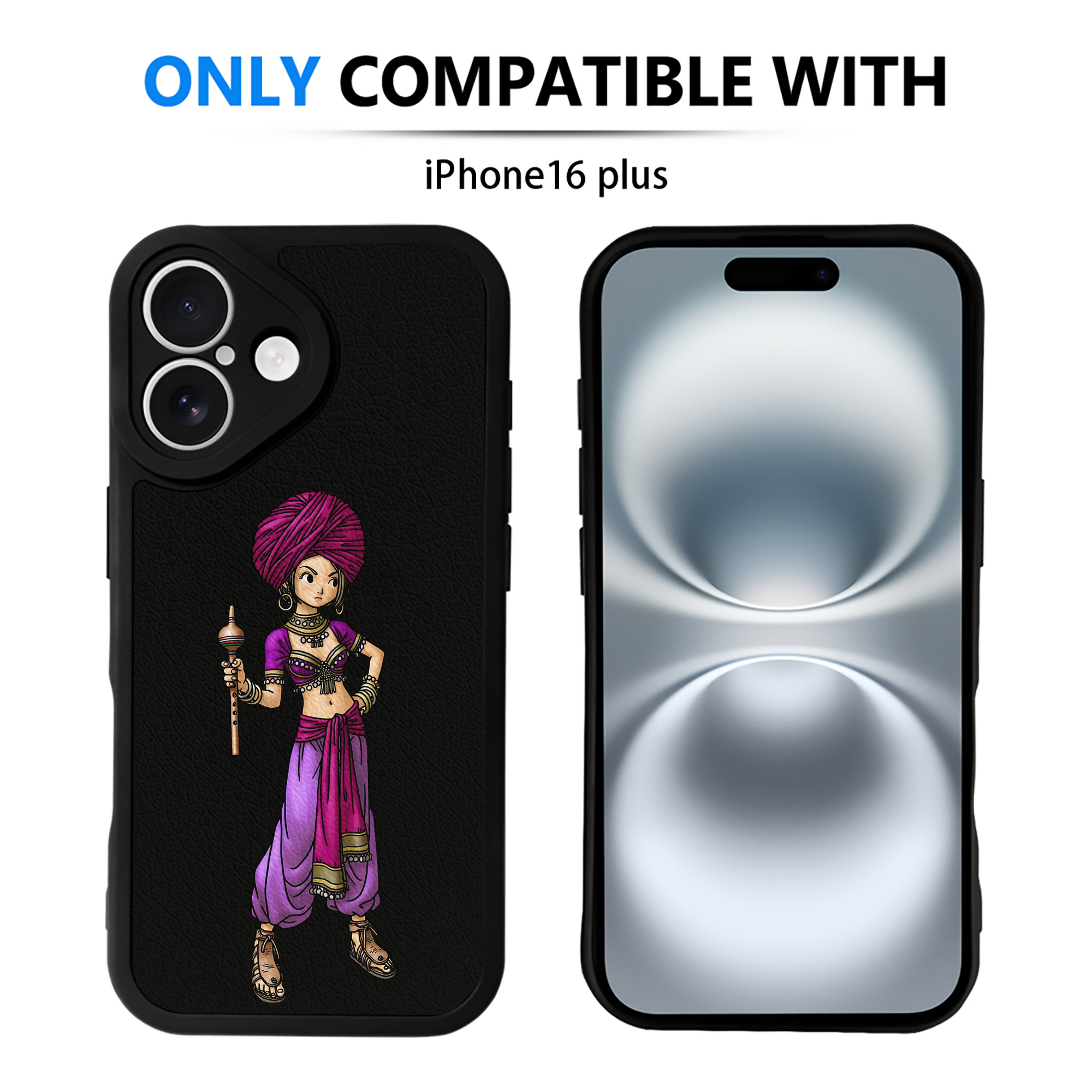 （画像用） ドラゴンクエスト Doragon Kuesuto Dragon Quest 【iPhone 16シリーズ対応】シリコンスマホケース（レザー調） 材質：シリコン